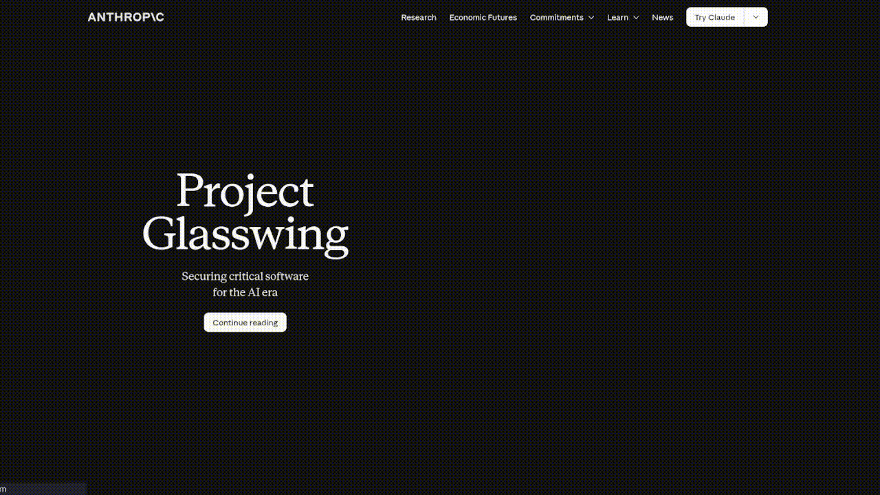 Project Glasswing — Claude Mythos Preview vulnerability discovery